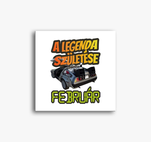 legenda vissza slika na platnu