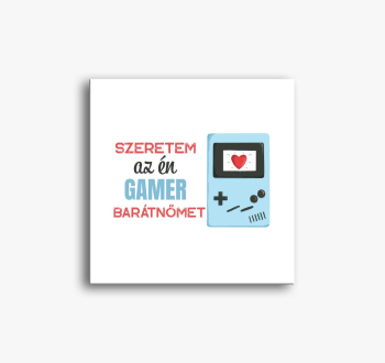 Szeretem gamer slika na platnu