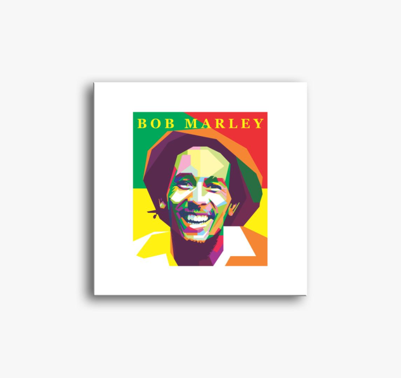 Bob Marley slika na platnu