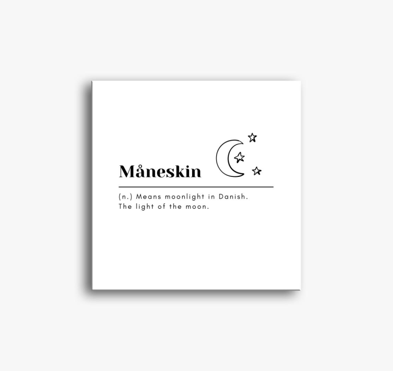 Måneskin meaning slika na platnu