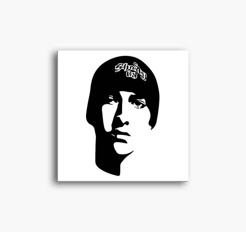 Eminem slika na platnu