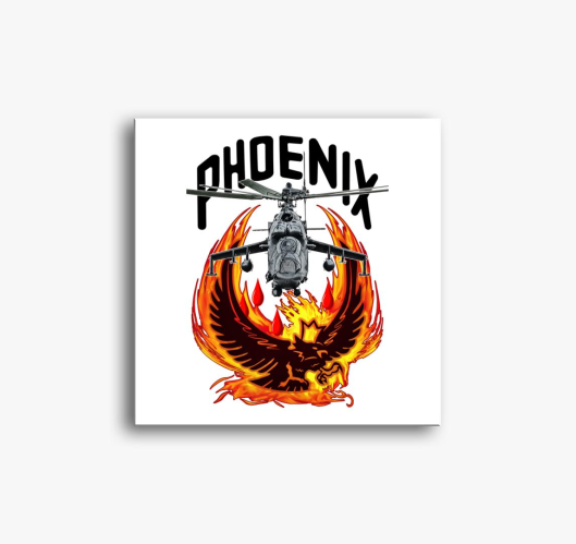 Phoenix Mi-24 2 slika na platn...