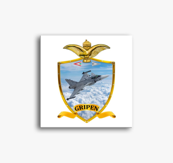 Pajzs Gripen slika na platnu