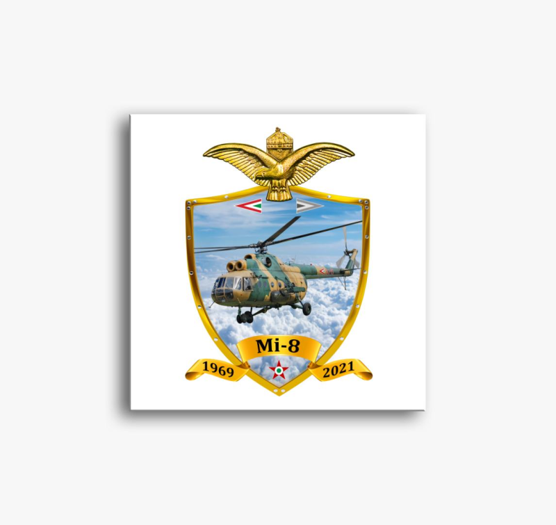Pajzs Mi-8 slika na platnu