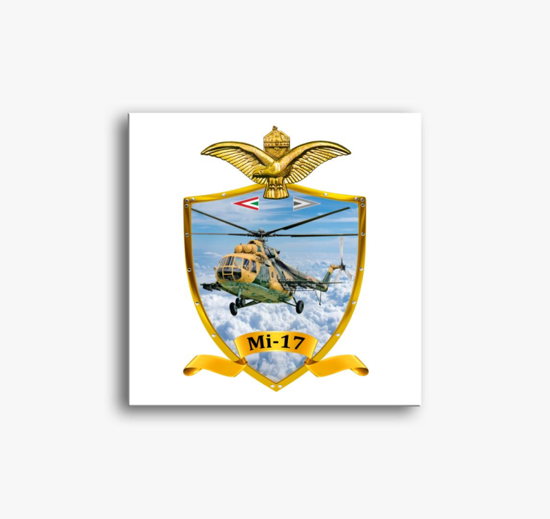 Pajzs Mi-17 slika na platnu