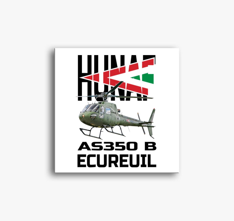 HungarianAirForce AS350 slika na platnu
