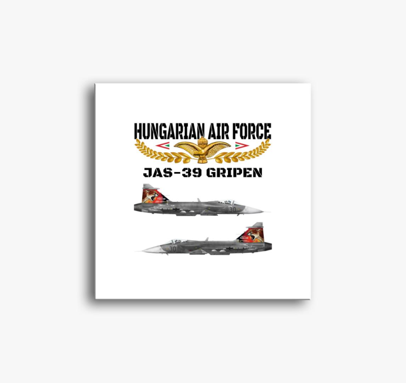 Aranysas JAS-39 4 slika na platnu