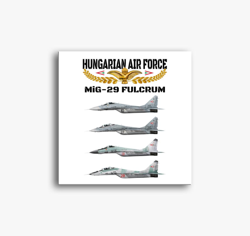 Aranysas MiG-29 2 slika na platnu