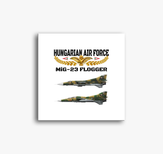 Aranysas MiG-23 slika na platn...