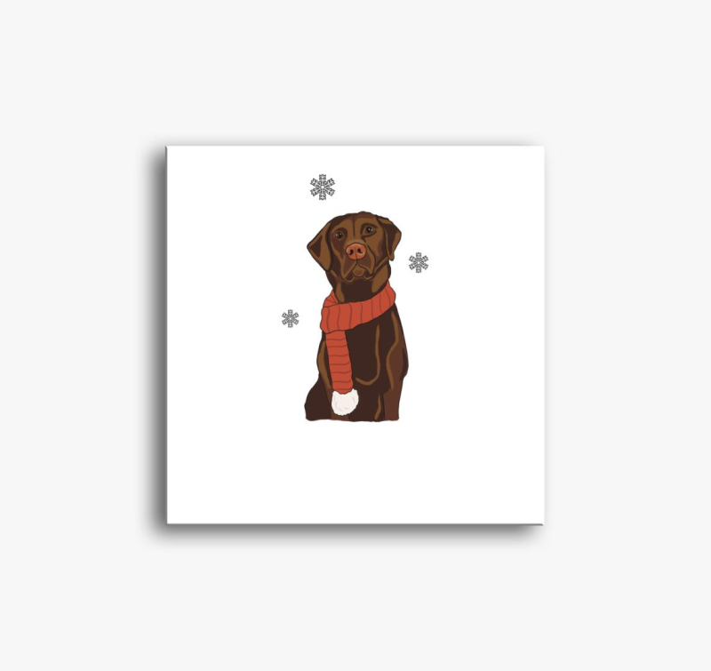 Kutya slika na platnu