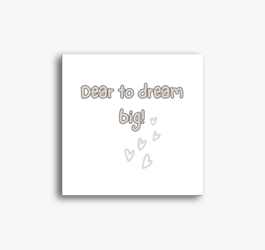 Dear to dream big! Feliratos s...