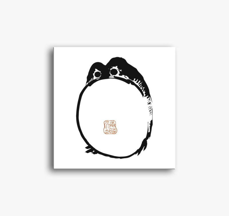 Matsumoto Frog slika na platnu