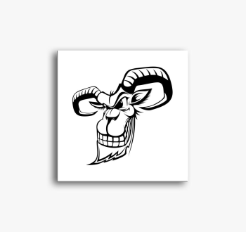 Kecske slika na platnu