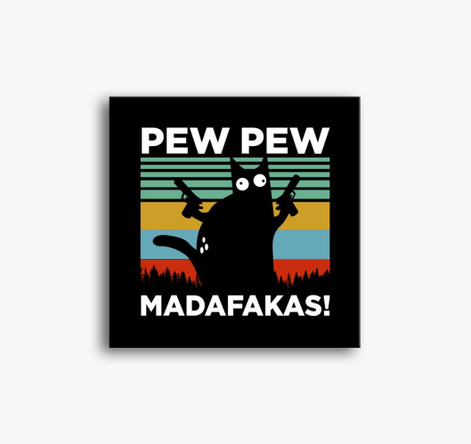 Macska Pew Pew smešno slika na...