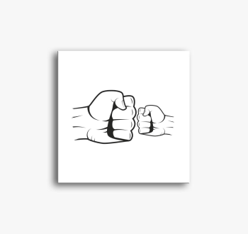 Oče fia slika na platnu