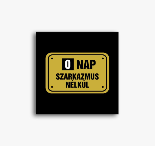 Szarkazmus smešno slika na pla...
