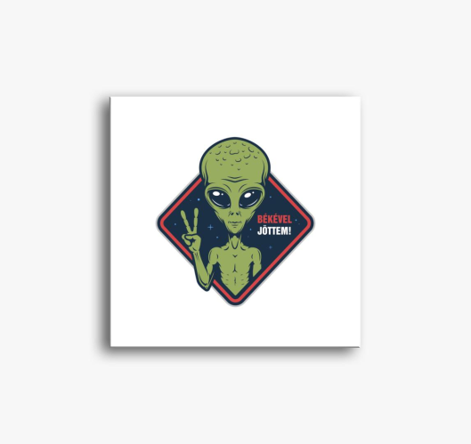 Ufo Alien divat slika na platn...