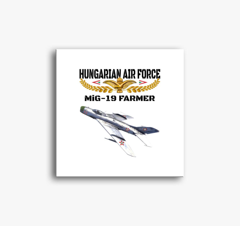 Aranysas MiG-19 slika na platnu