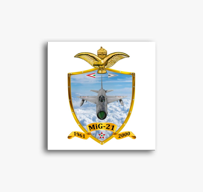 Pajzs MiG-21 slika na platnu