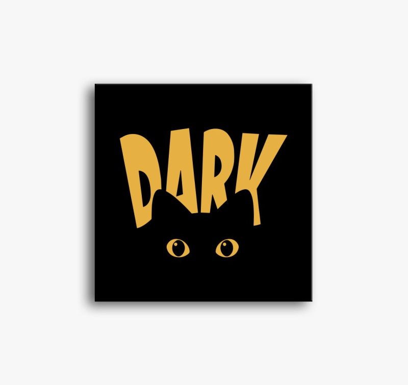 Dark slika na platnu