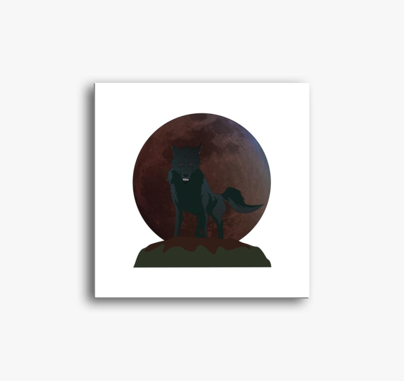 farkas slika na platnu