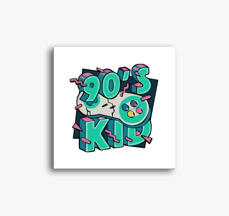 90's Kid slika na platnu