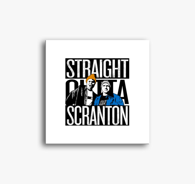 Straight Outta Scranton - The Office slika na platnu