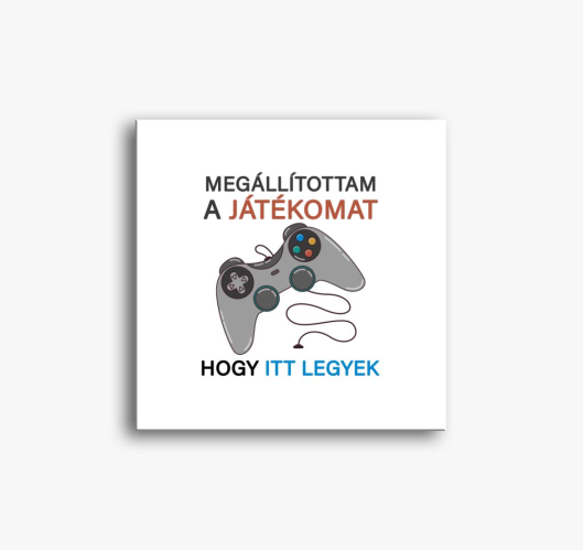 hogy itt legyek gamer slika na...