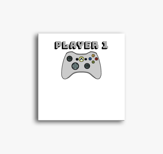 Player 1 slika na platnu