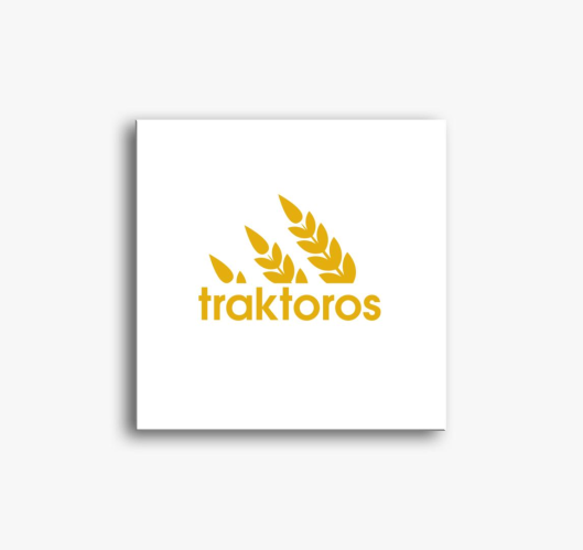 Traktoros slika na platnu