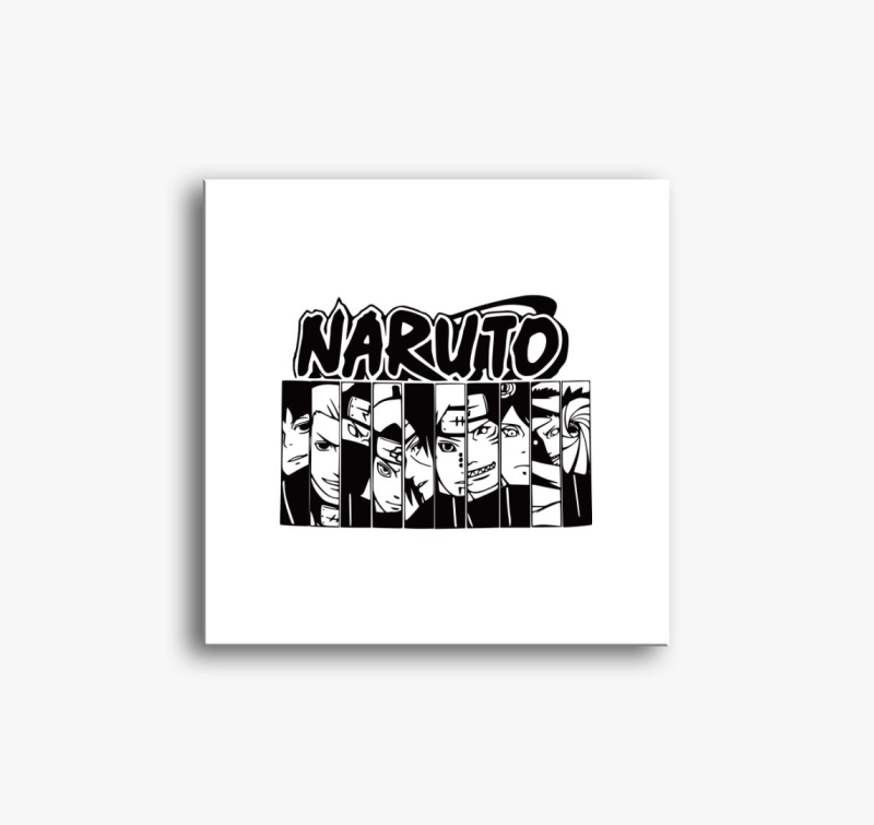 Naruto karakterek slika na platnu