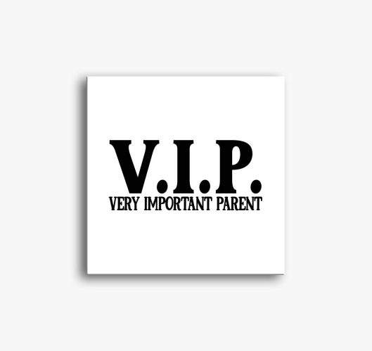 VIP parent slika na platnu