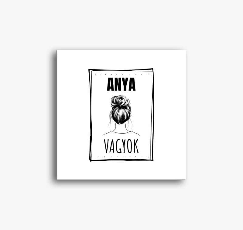 Mama sem hajas slika na platnu