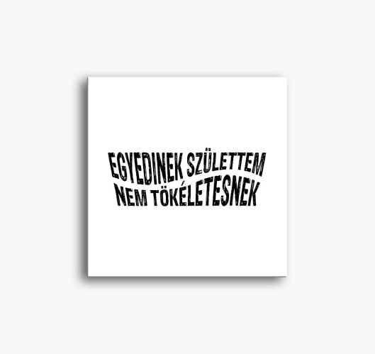 Egyedinek slika na platnu