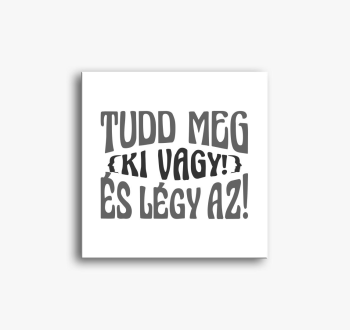 Tuddmeg, kivagy1... ...