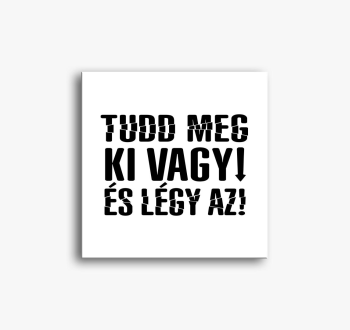 Tuddmeg, kivagy6... ...