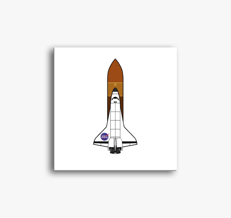 Spacejunkie Space Shuttle slika na platnu