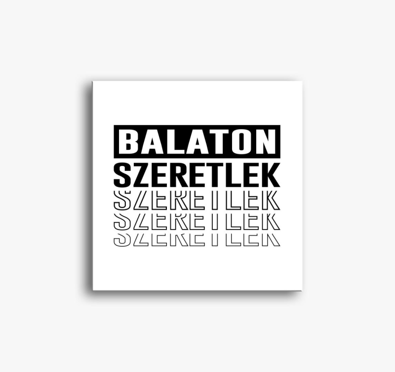 Balaton ljubim te 3sz. slika na platnu