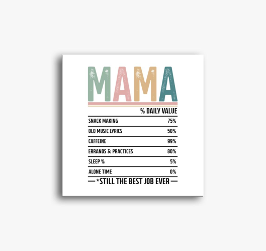 Mama slika na platnu