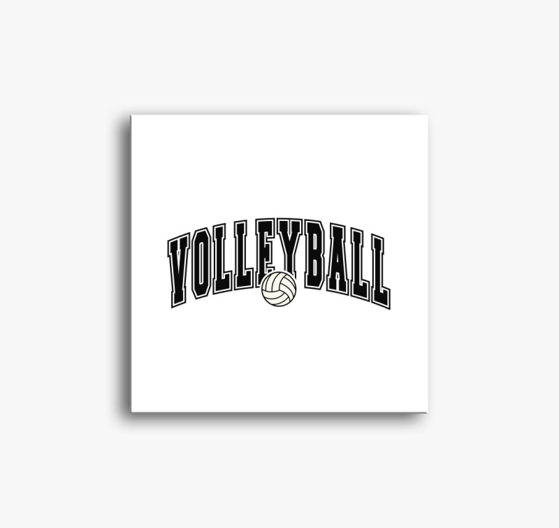 Volleyball slika na platnu