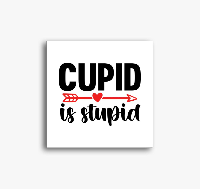 Cupid is stupid slika na platnu