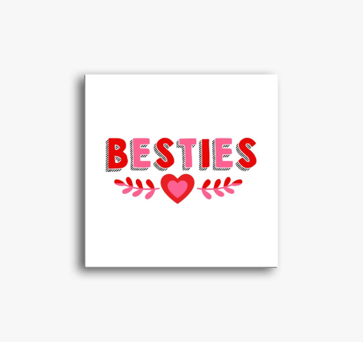 Besties slika na platnu