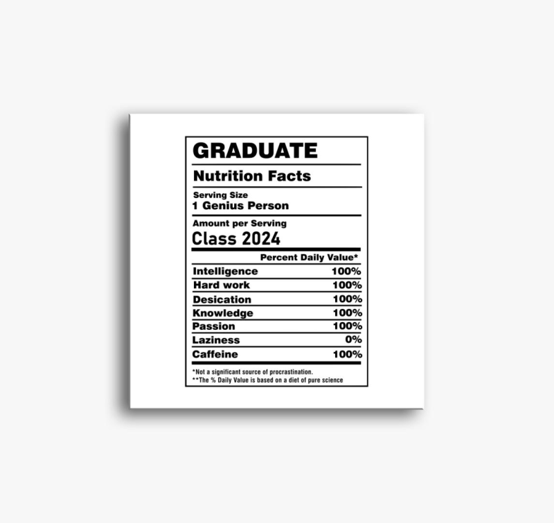 Graduate slika na platnu