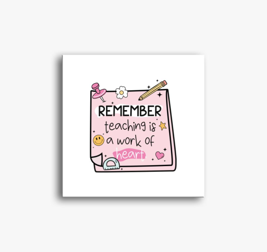 Teacher reminder heart slika n...