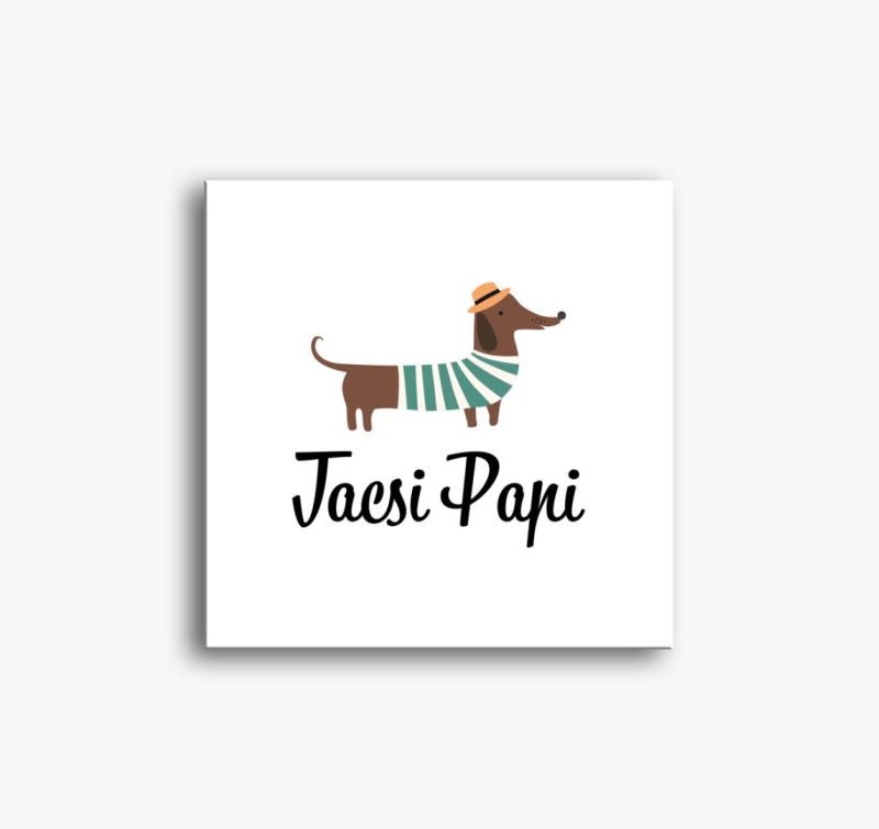 Tacsi papi slika na platnu