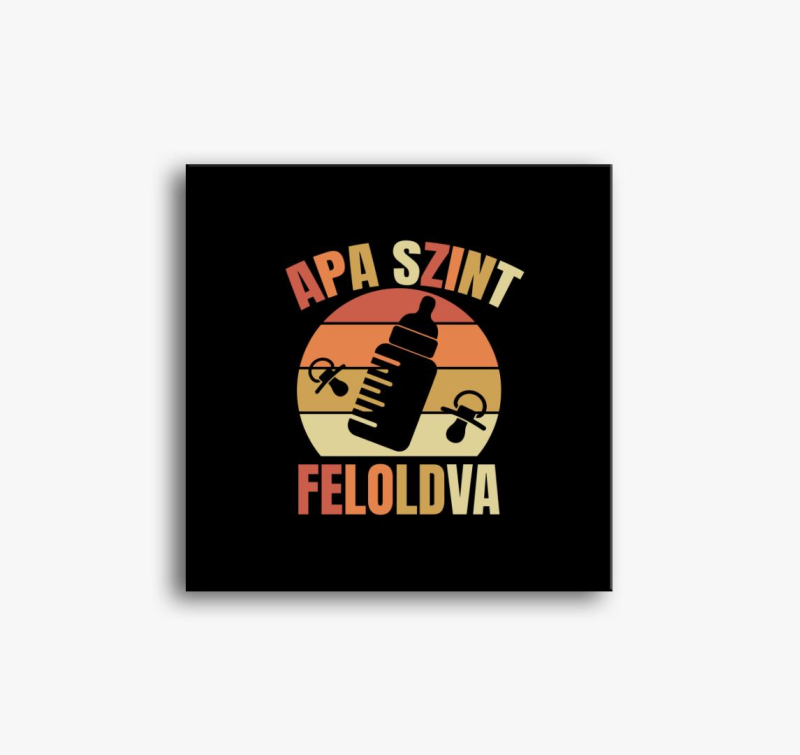 Oče szint feloldva slika na platnu