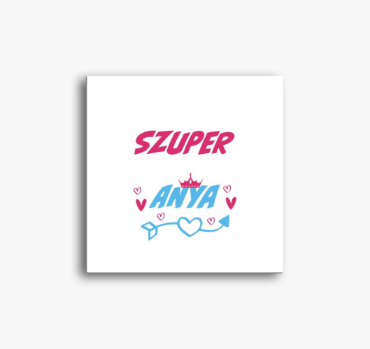 Szuper mama slika na platnu