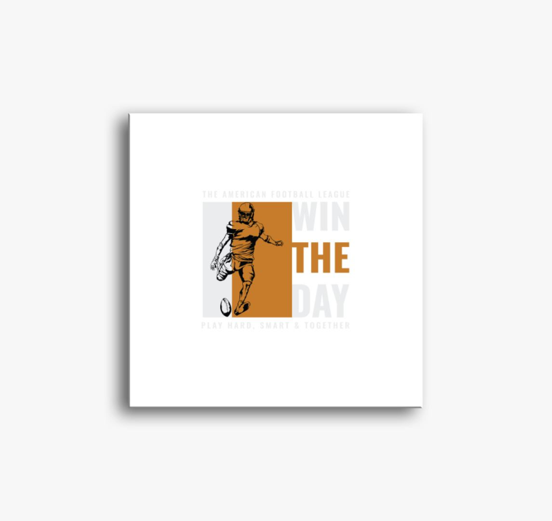 American football league slika na platnu