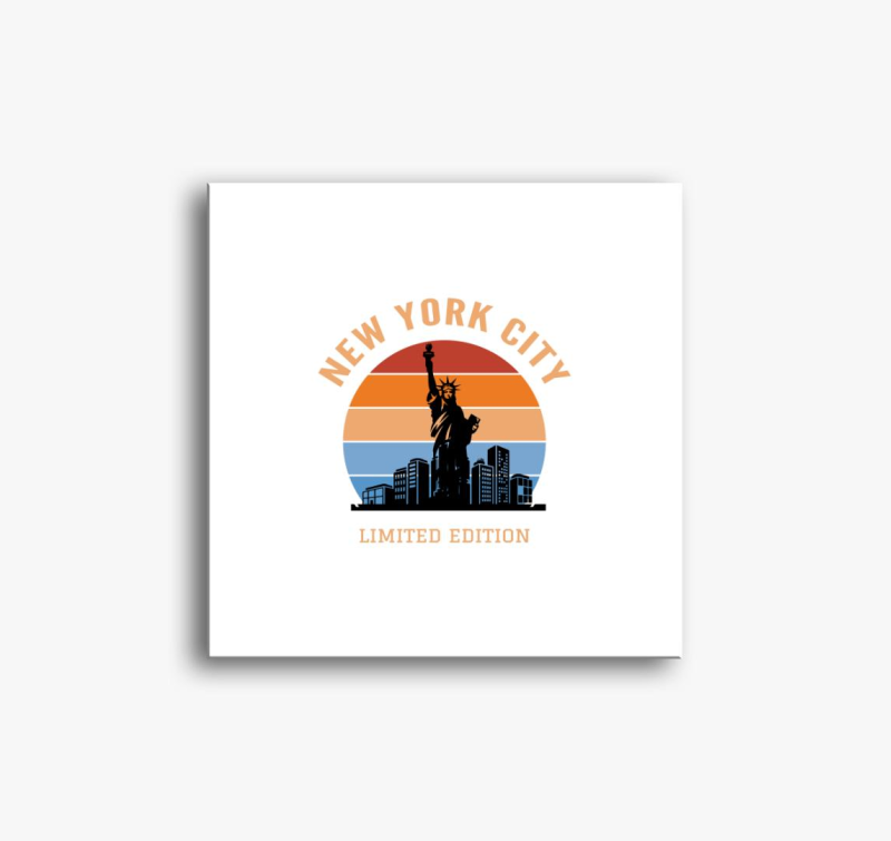 New York City slika na platnu