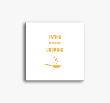 Cooking is an art sl...